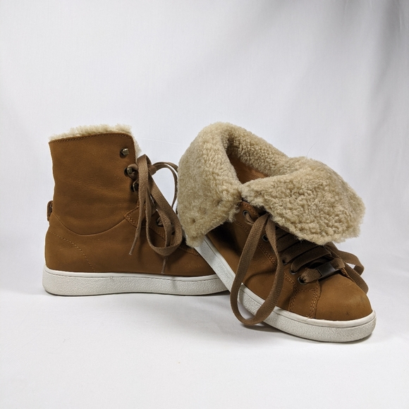ugg starlyn high top trainers